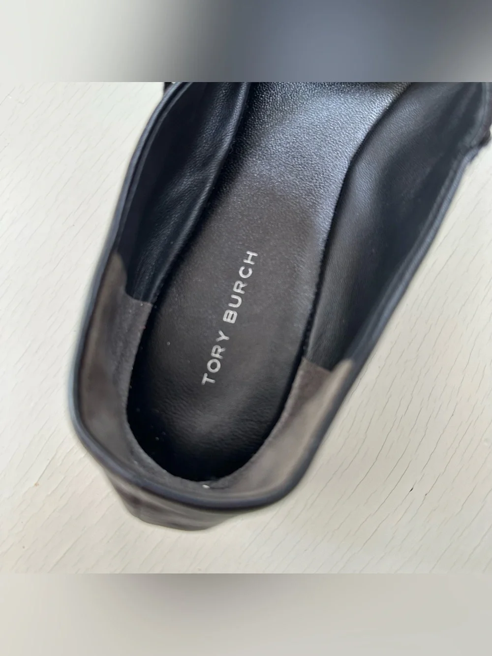 Tory Burch Black Mary Jane Ballet Flats Sz 9.5